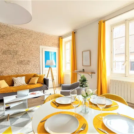 公寓 L'escale Du Chateau A 500m Du Rue Carnot *